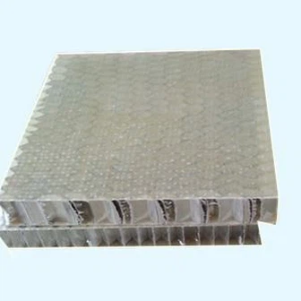 Paneles de sándwich de fibra de vidrio aluminio panal núcleo de piedra compuesto